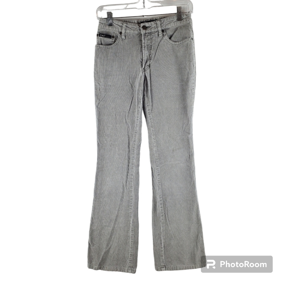 Lei corduroy pants Juniors Size 1 Flare Lowrise 90s Y2K
